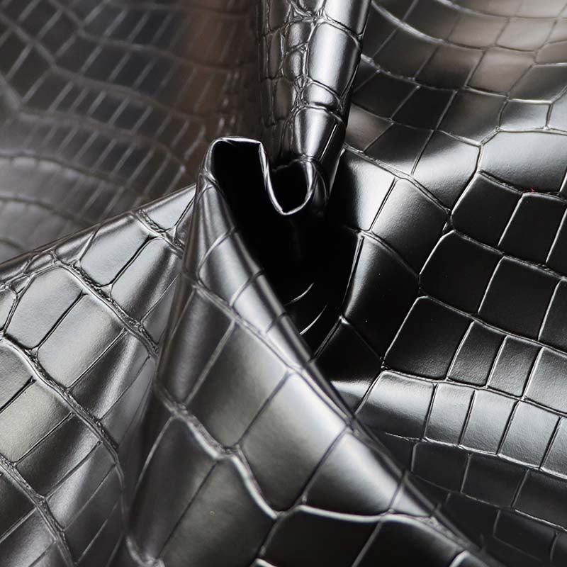 Тканина для домашнього декору зі штучної штучної ПВХ шкіри крокодила