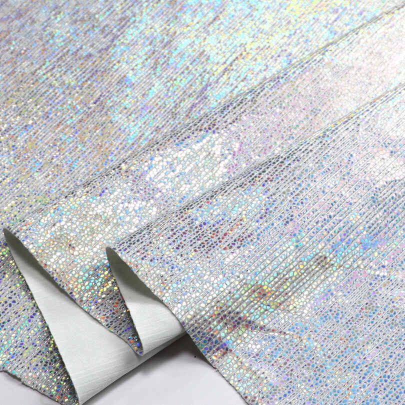 Сумки для взуття з металічним тріском і райдужними тонами, тканина зі штучної шкіри PU